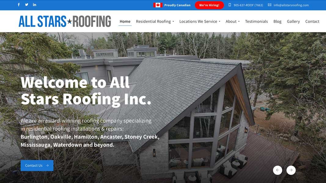 WebDesignProject_AllStarsRoofing_Before_UPMYSITE WebDesignProject_AllStarsRoofing_Before_UPMYSITE